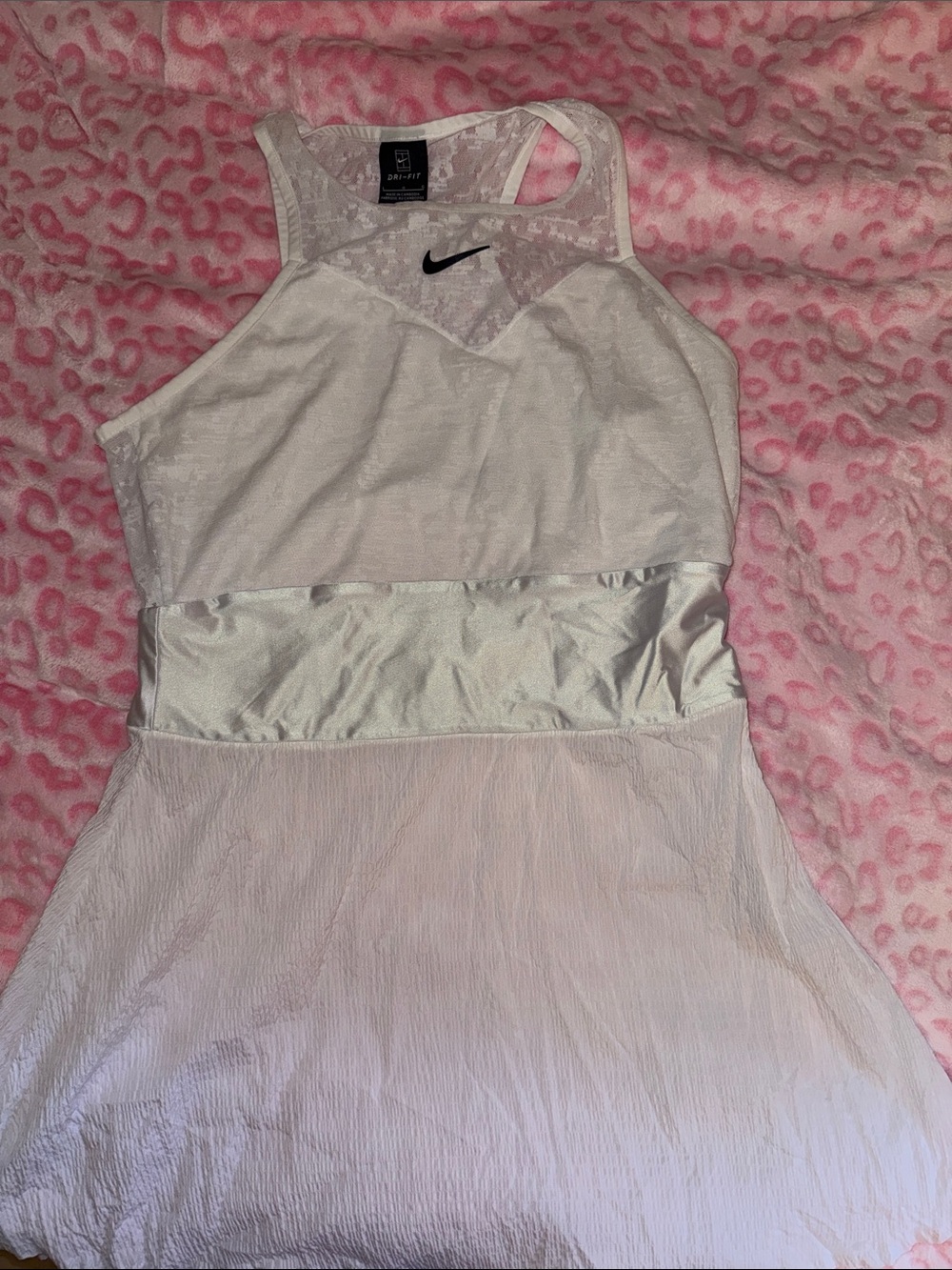 Nike White Women’s Athletic Tank Dress